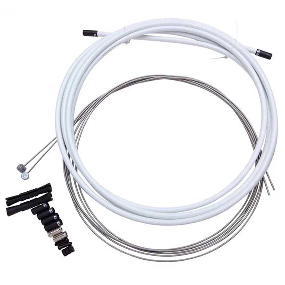 SRAM SLICKWIRE MTB/ROAD Kit de cable y latiguillo de desviador Blanco