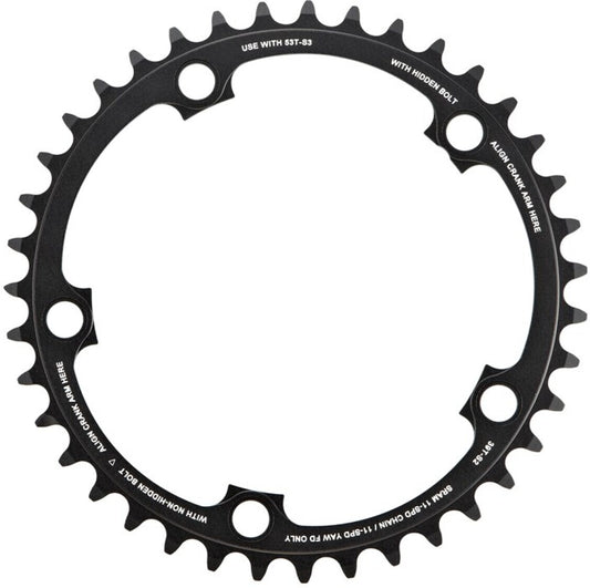 Plato interior/exterior de 11 velocidades SRAM RIVAL22 X-Glide R 110/130 mm