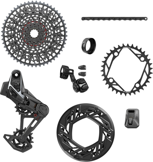 Grupo SRAM X0 EAGLE E-MTB 104BCD AXS T-TYPE 36 dientes 10/52 USB-C