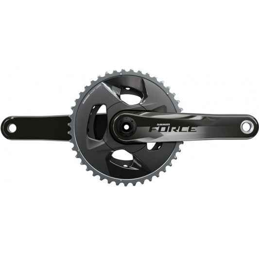 Juego de bielas de 12 velocidades SRAM FORCE AXS WIDE MY22 DUB de doble plato