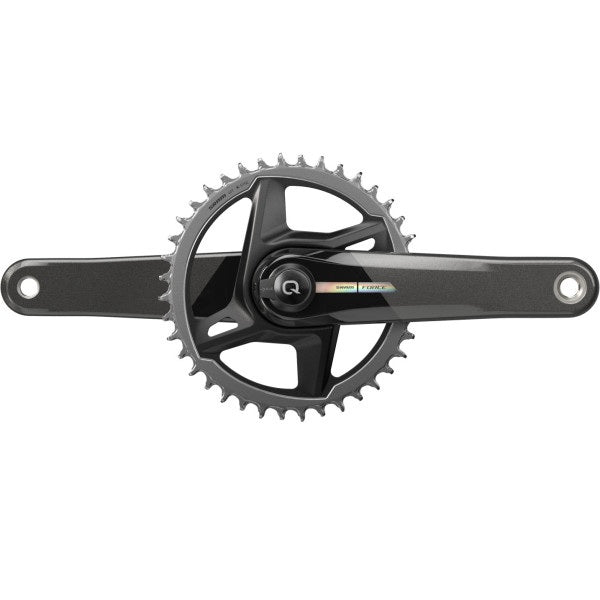Juego de bielas monoplato de 12 velocidades con potenciómetro SRAM QUARQ FORCE AXS WIDE MY24 Direct Mount