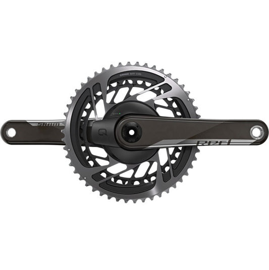 Juego de bielas de doble plato de 12 velocidades con potenciómetro SRAM QUARQ RED AXS