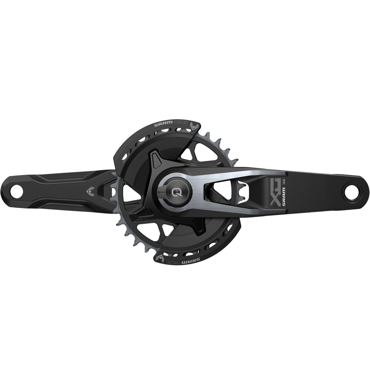 Juego de bielas monoplato con potenciómetro SRAM QUARQ X0 EAGLE T-TYPE EAGLE Q174 DUB WIDE