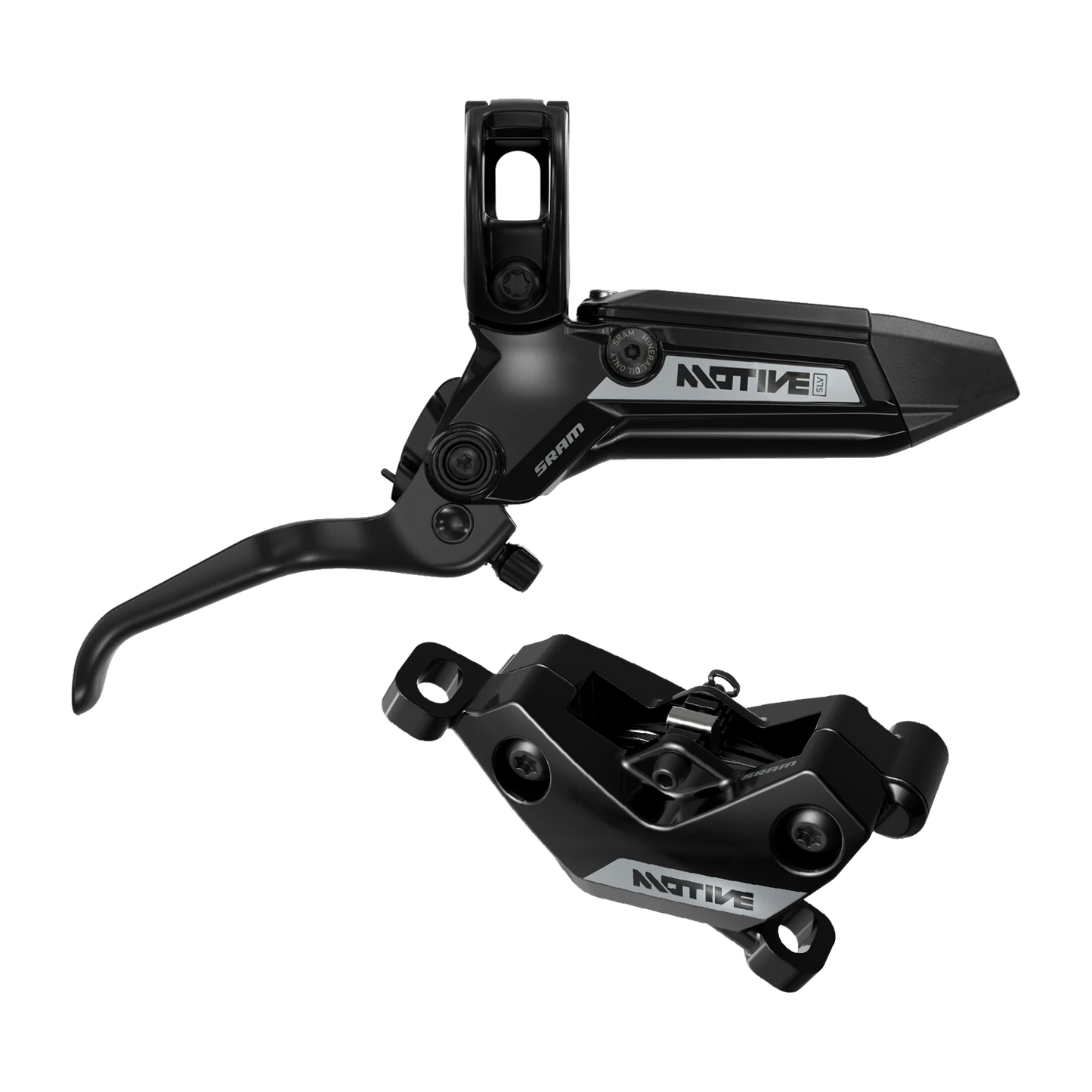 Par de frenos SRAM MOTIVE SILVER Negro