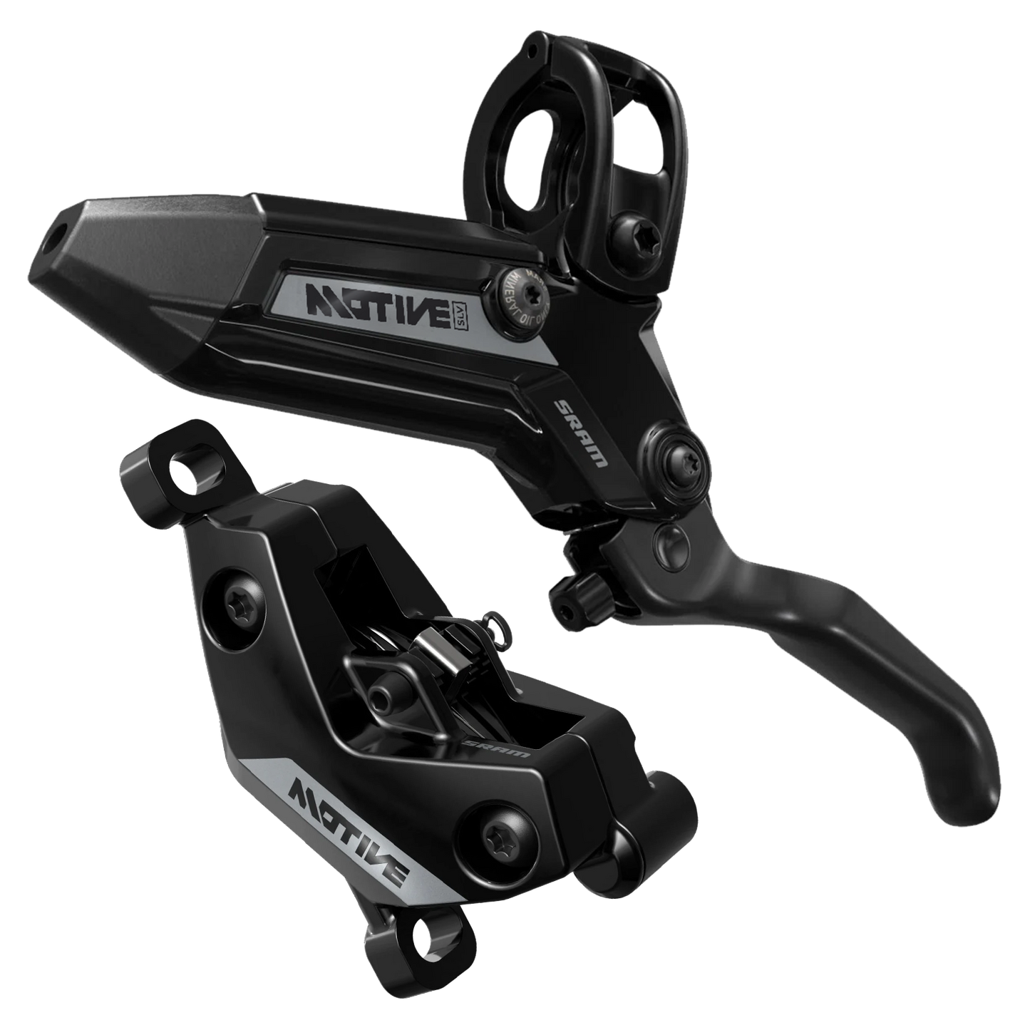 Par de frenos SRAM MOTIVE SILVER Negro