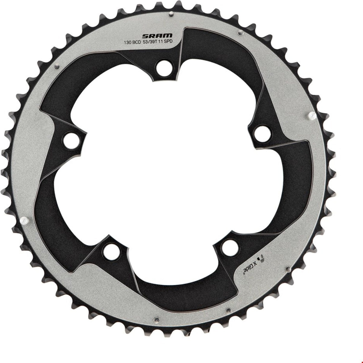 Plato interior/exterior de 11 velocidades SRAM RIVAL22 X-Glide R 110/130 mm