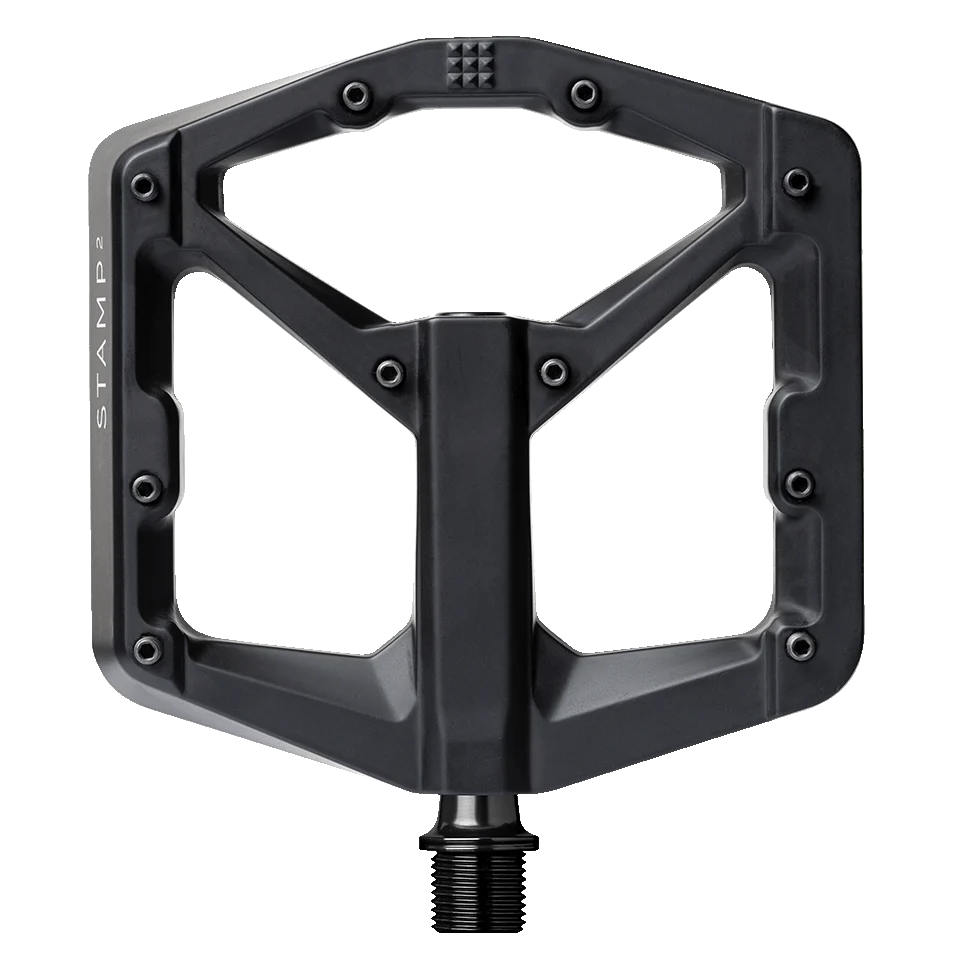 CRANKBROTHERS STAMP 2 Pedales Planos Grandes Negro