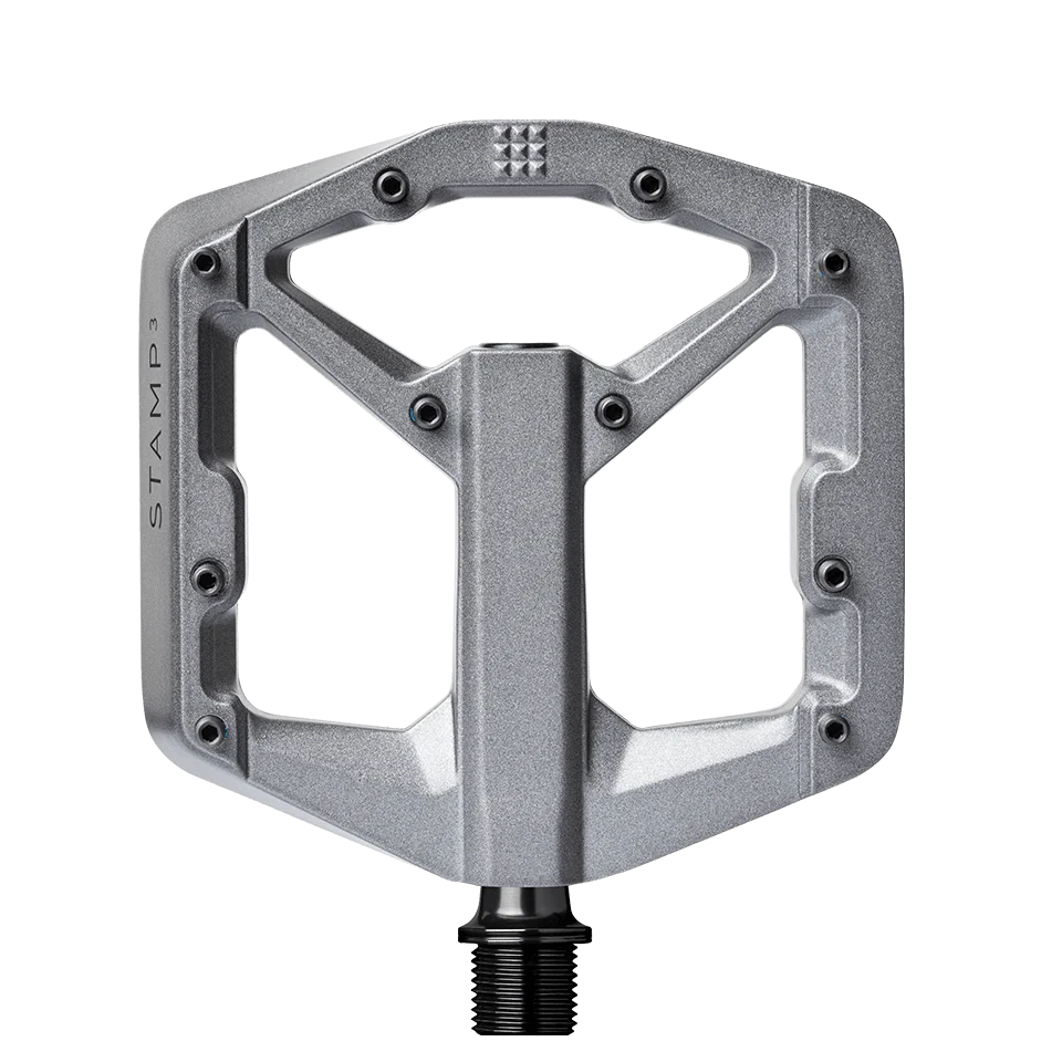 CRANKBROTHERS STAMP 3 Pedales Planos Pequeños Gris