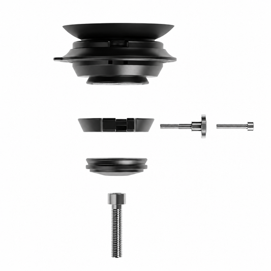 Soporte para potencia FIDLOCK VACUUM AHEAD CAP BASE — vista del producto sobre fondo blanco