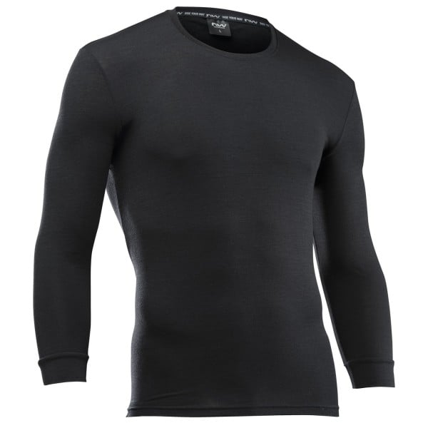 Ropa Interior NORTHWAVE SURFACE MERINO Mangas Largas Negro