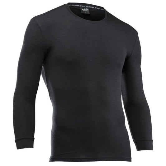 Ropa Interior NORTHWAVE SURFACE MERINO Mangas Largas Negro
