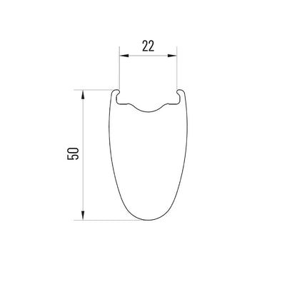 Par de Ruedas MICHE SWR EVO DX 50 DISC Tubeless Ready (Center Lock)