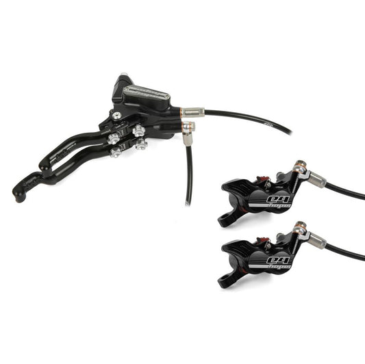 HOPE TECH 3 E4 DUO Freno recto doble Negro
