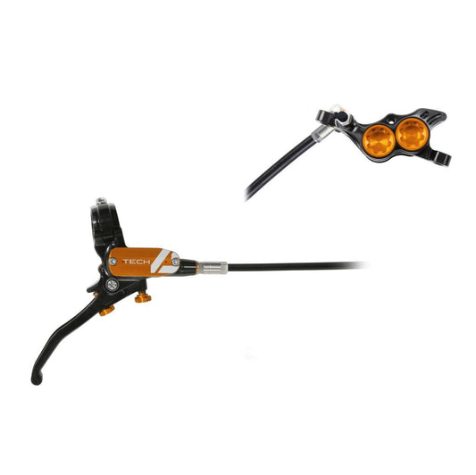 HOPE TECH 4 E4 Freno trasero Naranja