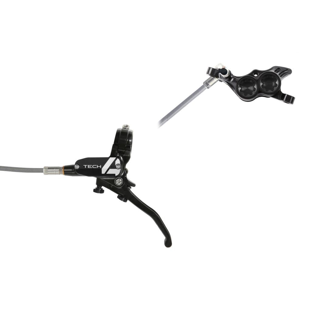 Freno delantero HOPE TECH 4 E4 Latiguillo aviación Negro