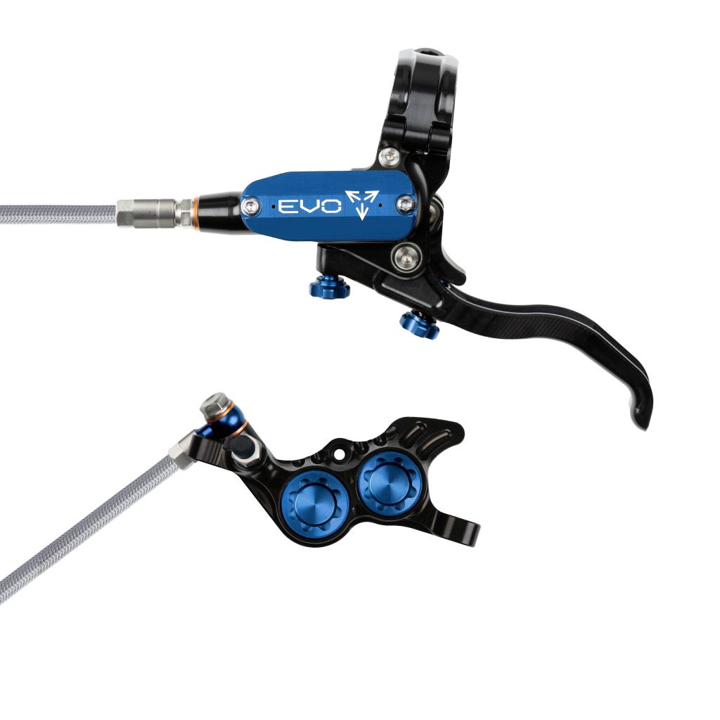 Freno delantero HOPE TECH 4 EVO GR4 Aviation Negro/Azul