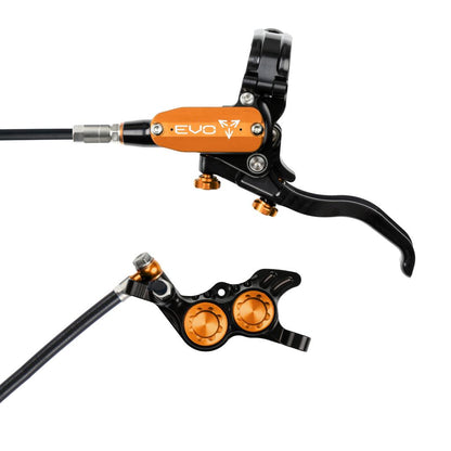 Freno Delantero HOPE TECH 4 EVO GR4 Negro/Naranja