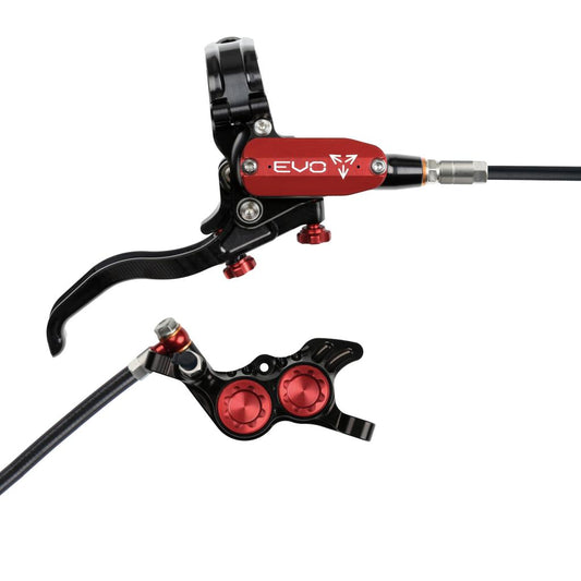 Freno trasero HOPE TECH 4 EVO GR4 Negro/Rojo