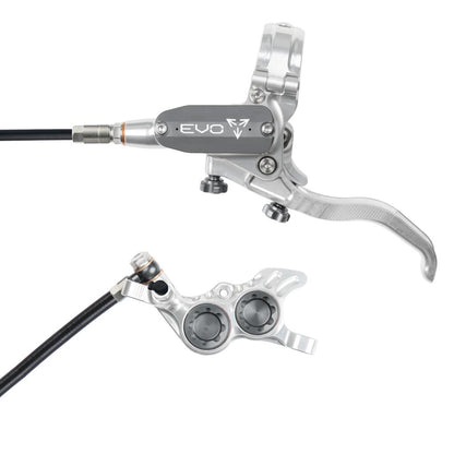 Freno Delantero HOPE TECH 4 EVO GR4 Plata/Ahumado
