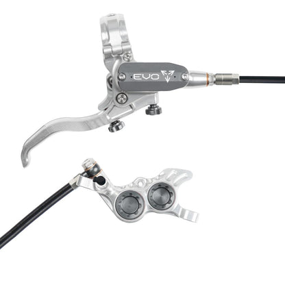 Freno Trasero HOPE TECH 4 EVO GR4 Plata/Ahumado