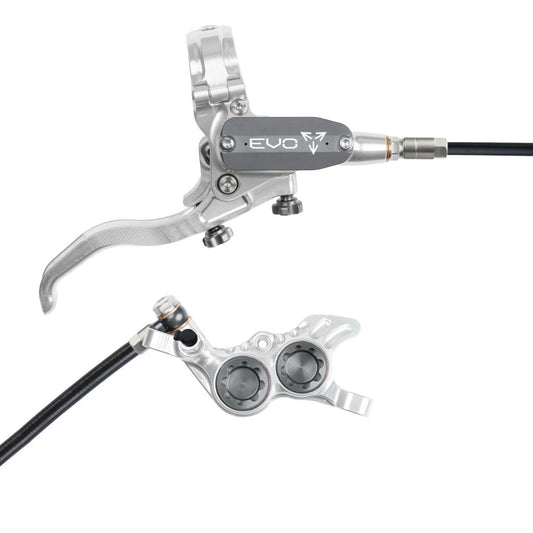 Freno trasero HOPE TECH 4 EVO GR4 Plata/Humo