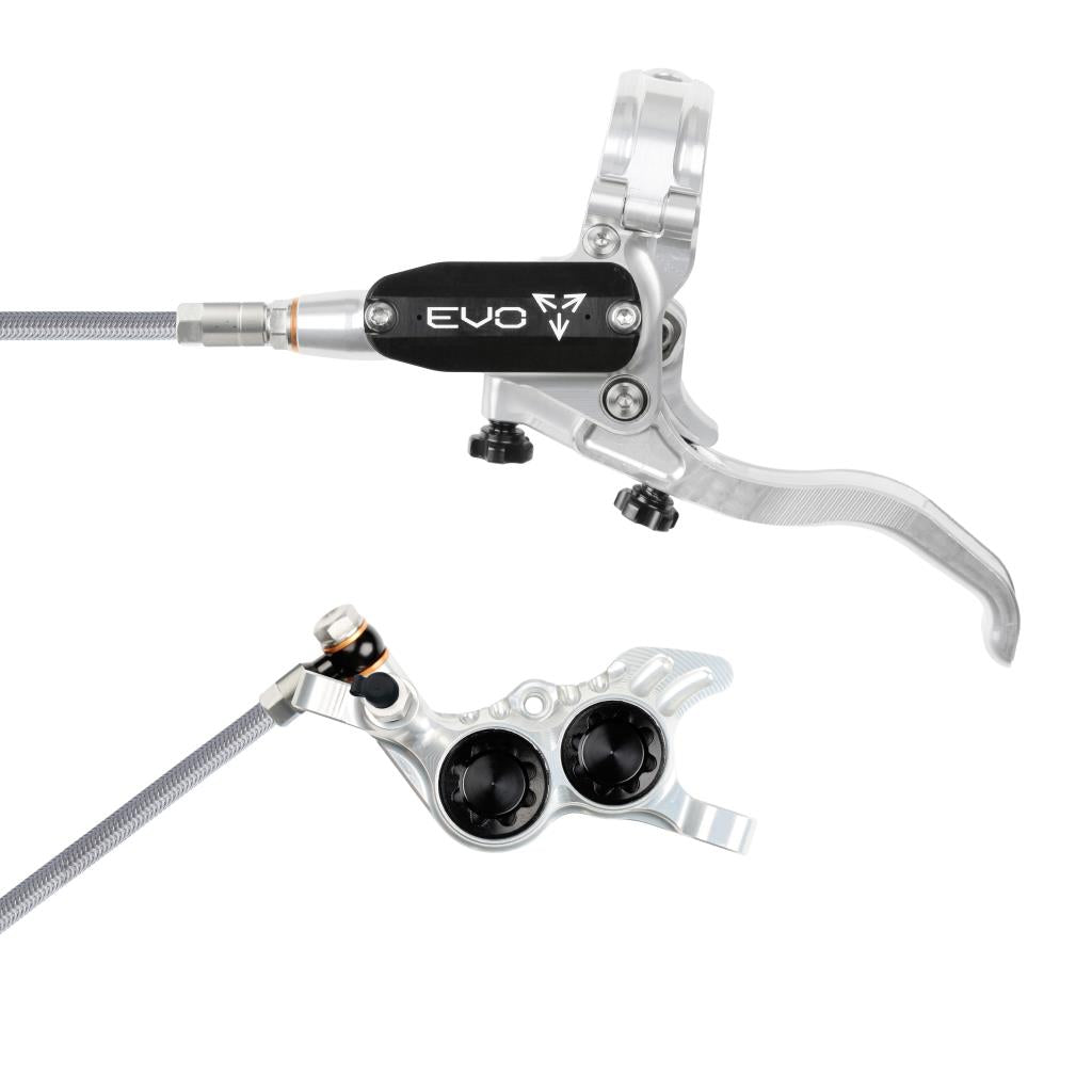 Freno delantero HOPE TECH 4 EVO GR4 Aviation Silver/Black