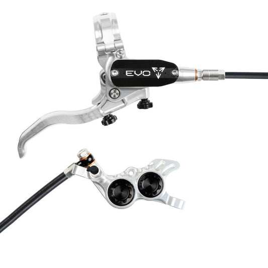 Freno trasero HOPE TECH 4 EVO GR4 Plata/Negro