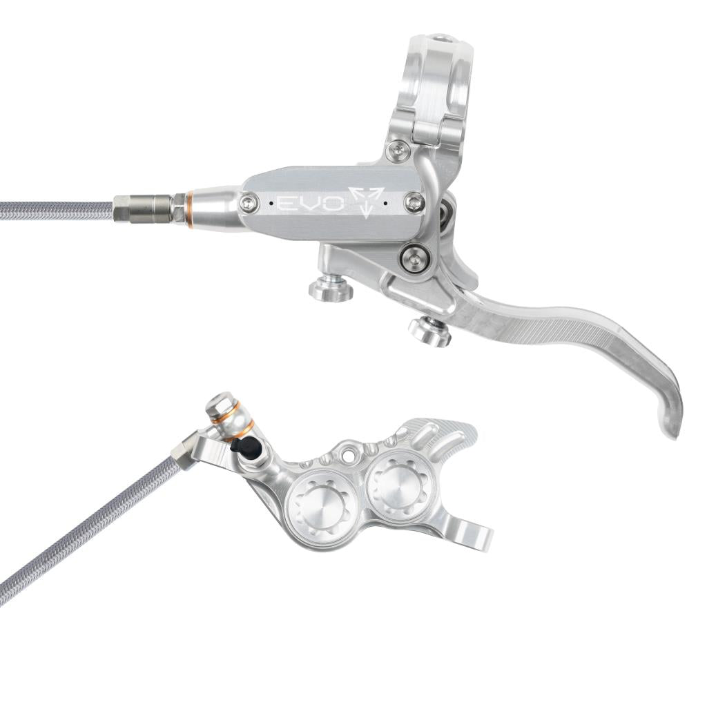 Freno delantero HOPE TECH 4 EVO GR4 Aviation Silver