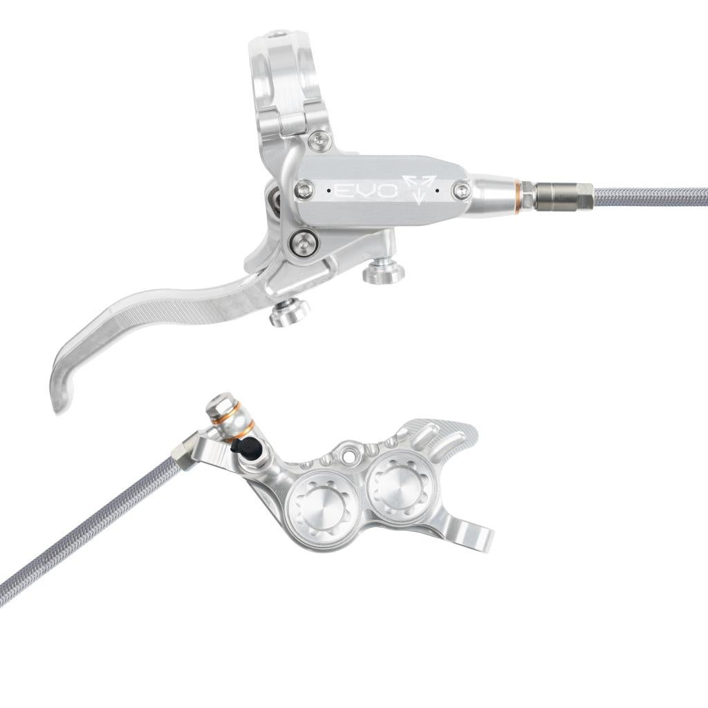 Freno trasero HOPE TECH 4 EVO GR4 Aviation Silver