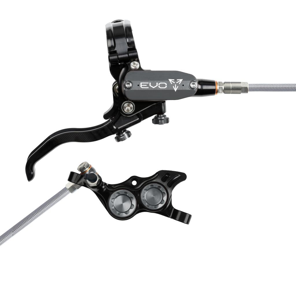 Freno trasero HOPE TECH 4 EVO TR4 Aviation Negro/Humo