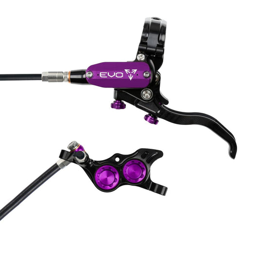 Freno delantero HOPE TECH 4 EVO TR4 Negro/Violeta