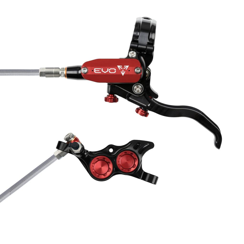 Freno delantero HOPE TECH 4 EVO TR4 Aviation Negro/Rojo