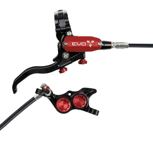 Freno trasero HOPE TECH 4 EVO TR4 Negro/Rojo