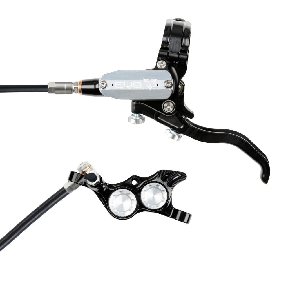 Freno delantero HOPE TECH 4 EVO TR4 Negro/Plata