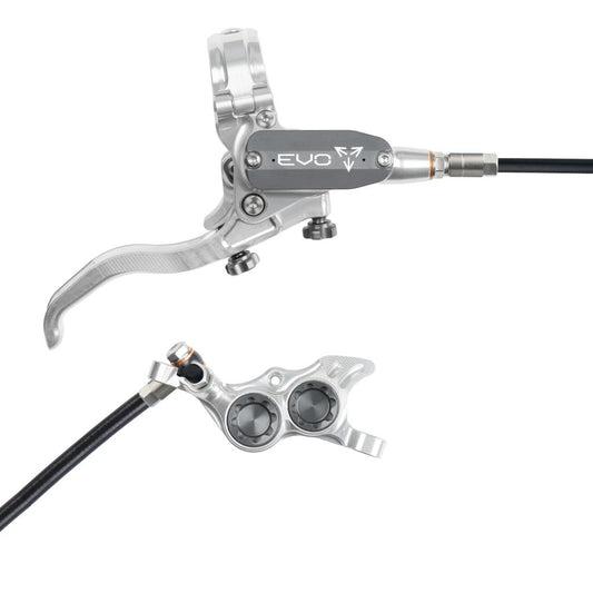 Freno trasero HOPE TECH 4 EVO TR4 Plata/Humo