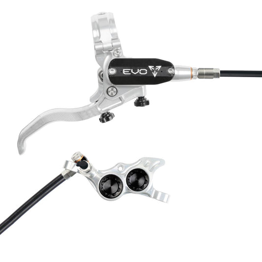 Freno trasero HOPE TECH 4 EVO TR4 Plata/Negro
