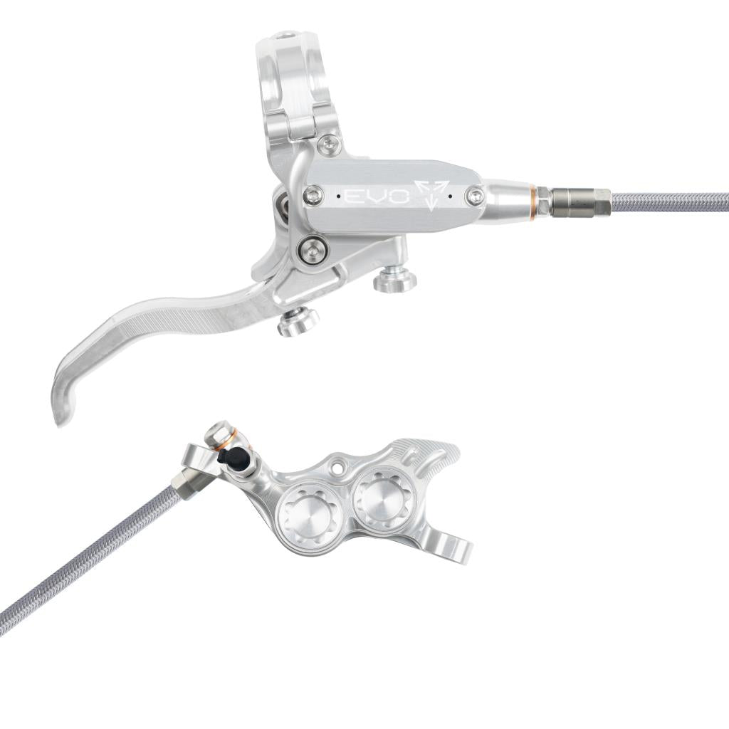 Freno trasero HOPE TECH 4 EVO TR4 Aviation Silver