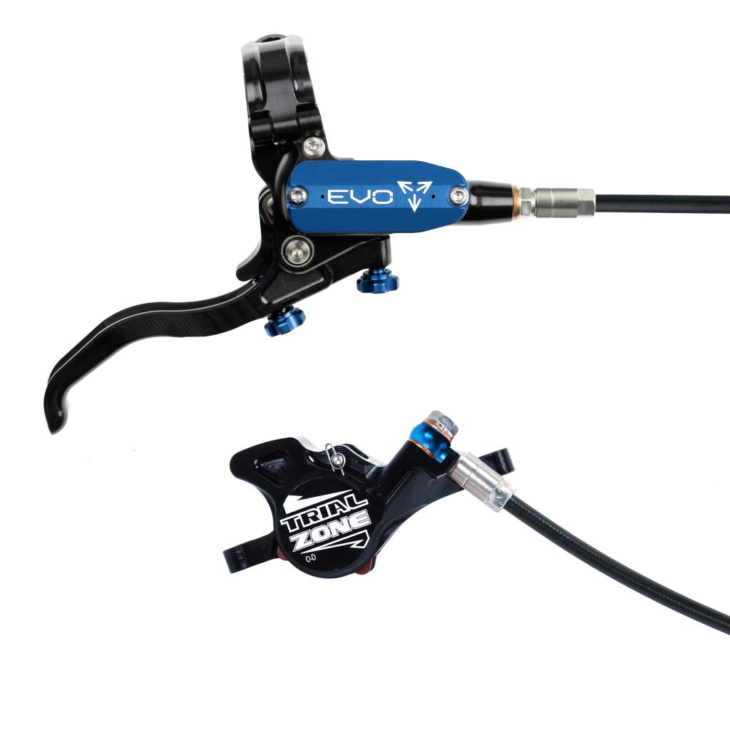 Freno trasero HOPE TECH 4 EVO TRIAL ZONE N9, azul