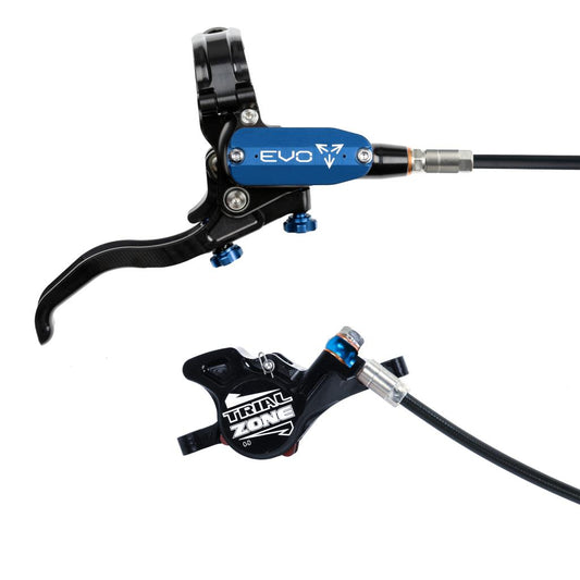 Freno trasero HOPE TECH 4 EVO TRIAL ZONE N9, azul