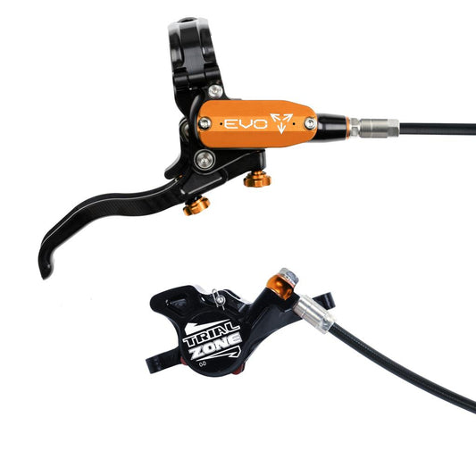 Freno trasero HOPE TECH 4 EVO TRIAL ZONE N9, naranja