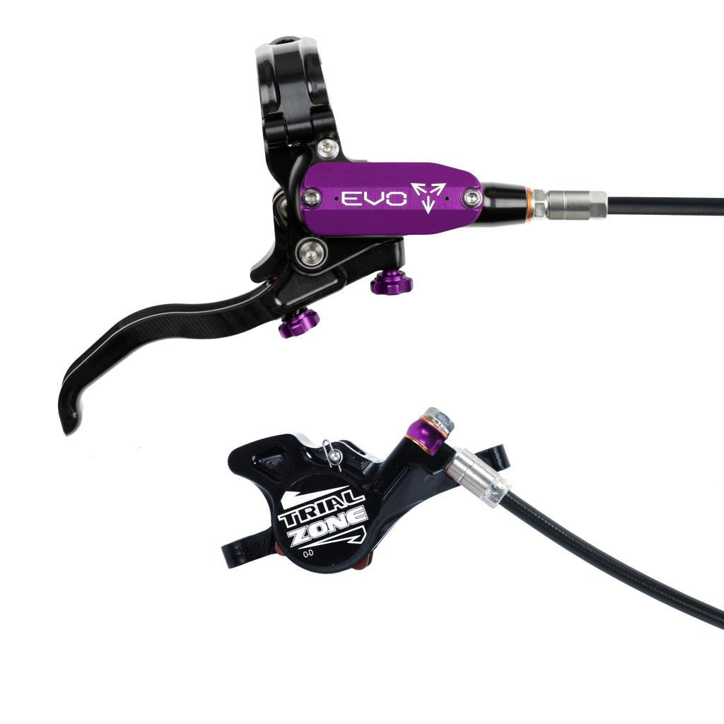HOPE TECH 4 EVO TRIAL ZONE N9 freno trasero Violeta