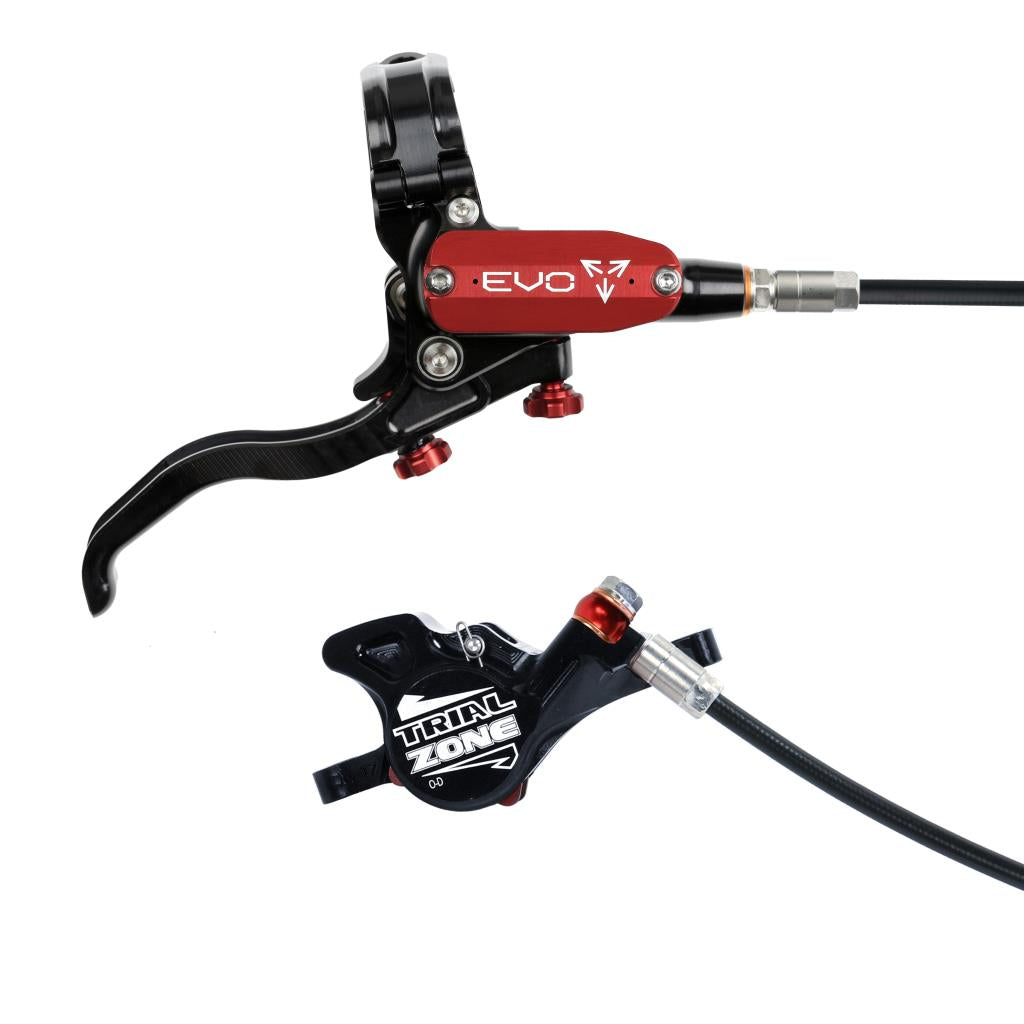Freno trasero HOPE TECH 4 EVO TRIAL ZONE N9 Rojo