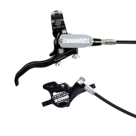 Freno trasero HOPE TECH 4 EVO TRIAL ZONE N9, plata