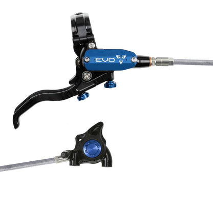 Freno Trasero HOPE TECH 4 EVO X2 FM Aviation Negro/Azul
