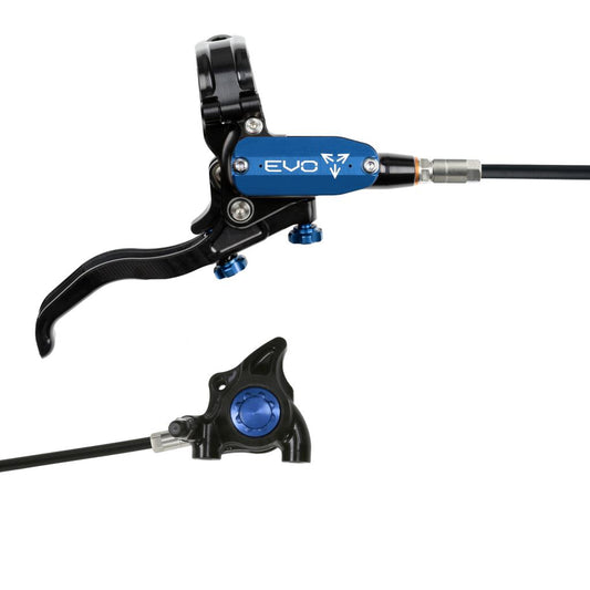 Freno trasero HOPE TECH 4 EVO X2 FM Negro/Azul