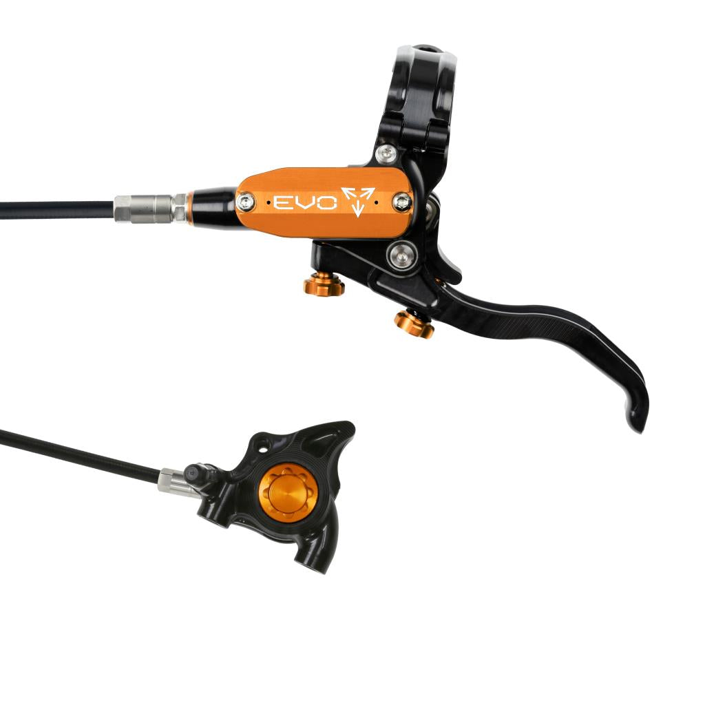 Freno delantero HOPE TECH 4 EVO X2 FM Negro/Naranja