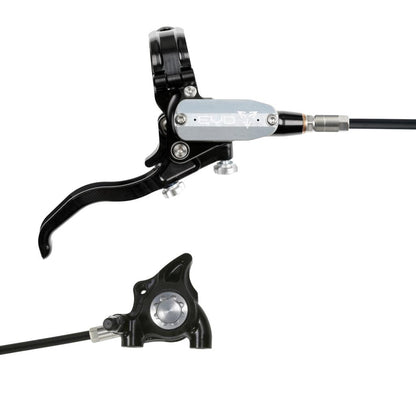 Freno Trasero HOPE TECH 4 EVO X2 FM Negro/Plata