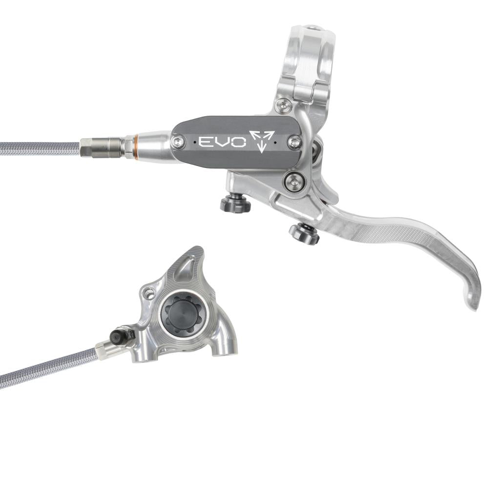 Freno delantero HOPE TECH 4 EVO X2 FM Aviation Plata/Humo