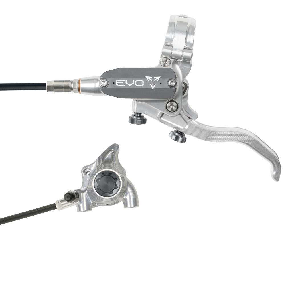 Freno delantero HOPE TECH 4 EVO X2 FM Plata/Humo