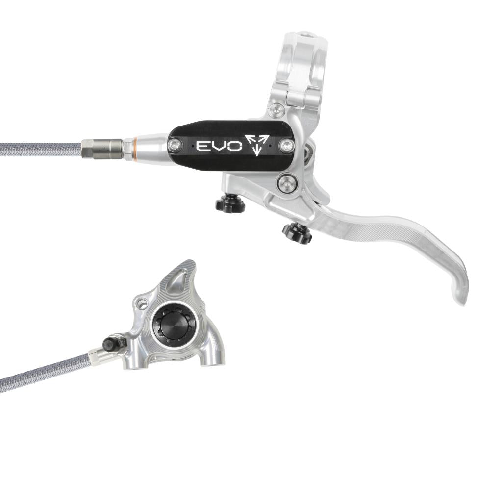 Freno delantero HOPE TECH 4 EVO X2 FM Aviation Plata/Negro
